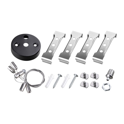 NOVOTECH 359123 OVER NT23 078 черный  Подвесной комплект для арт. 359114, длина троса 2м IP20 BITS