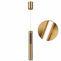 ODEON LIGHT 6644/7L HIGHTECH ODL24 303 античная бронза/металл/акрил Подвесной светильник IP20 LED 9W 3000K 220V MALI