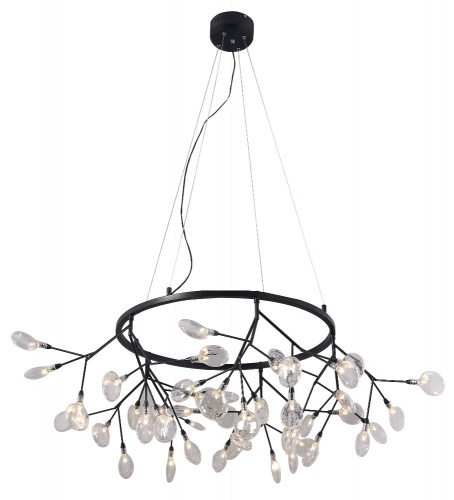 Светильник подвесной Crystal Lux EVITA SP45 D BLACK/TRANSPARENT Светильник подвесной Crystal Lux EVITA SP45 D BLACK/TRANSPARENT