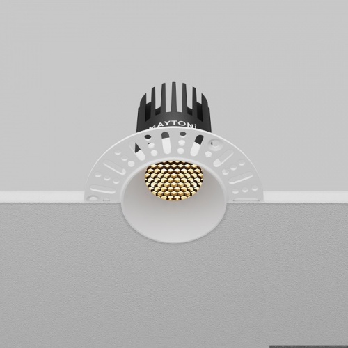 Встраиваемый светильник Maytoni Technical DL119-10W-2.7K-TRS-W фото 3 Встраиваемый светильник Maytoni Technical DL119-10W-2.7K-TRS-W фото 3