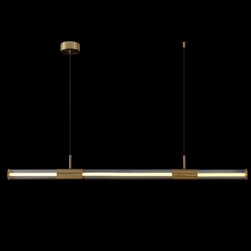 Светильник подвесной Crystal Lux LINEUP SP24W LED BRASS фото 6