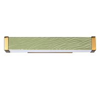 ODEON LIGHT EXCLUSIVE 5450/10WLA L-VISION ODL_EX26 015 зеленый/античная бронза/металл/керамика/акрил Настенный светильник LED 10W 2000К/3000K/4000K RIVIERA
