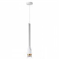 4384/5L HIGHTECH ODL23 253 белый/металл/акрил Подвесной св-к IP20 LED 5W 350Лм 3000K NILO