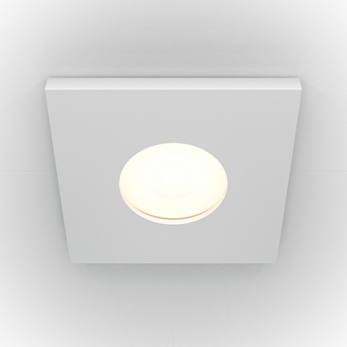 Встраиваемый светильник Maytoni Technical Stark DL083-01-GU10-SQ-W фото 2