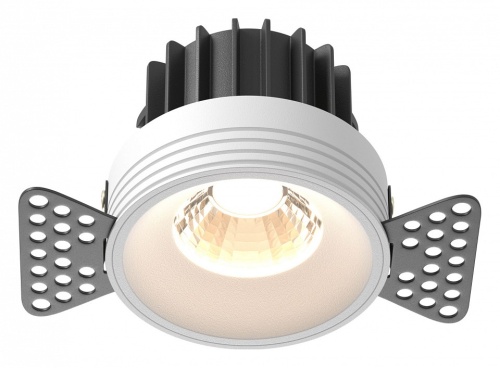 Встраиваемый светильник Maytoni Technical Round DL058-12W3K-TRS-W Встраиваемый светильник Maytoni Technical Round DL058-12W3K-TRS-W