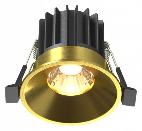 Встраиваемый светильник Maytoni Technical Round DL058-7W3K-BS