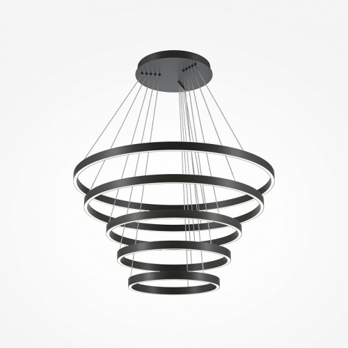 Подвесной светильник Maytoni Rim MOD058PL-L200BK фото 3 Подвесной светильник Maytoni Rim MOD058PL-L200BK фото 3