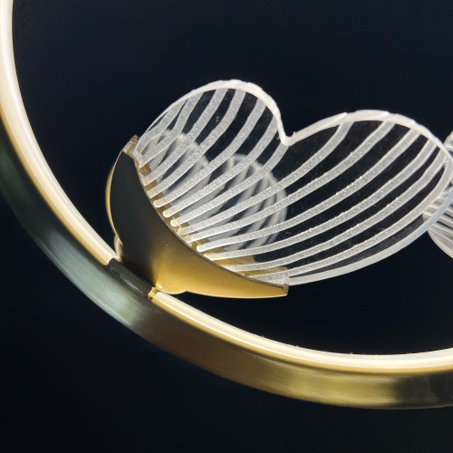 Подвесной светильник BABETTA RING 1 brass 4000К фото 19