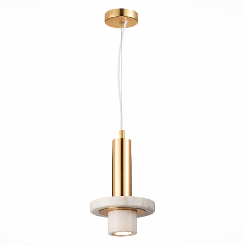 SL1210.503.01 Светильник подвесной ST-Luce Золотистый/Белый GU10 1*5W SL1210.503.01 Светильник подвесной ST-Luce Золотистый/Белый GU10 1*5W