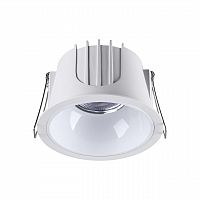 358694 SPOT NT21 462 белый Светильник встраиваемый светодиодный IP20 LED 4000К 20W 100-265V KNOF