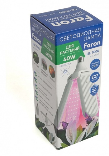 Лампа светодиодная Feron LB-7000 E27 40Вт K 48445 фото 2