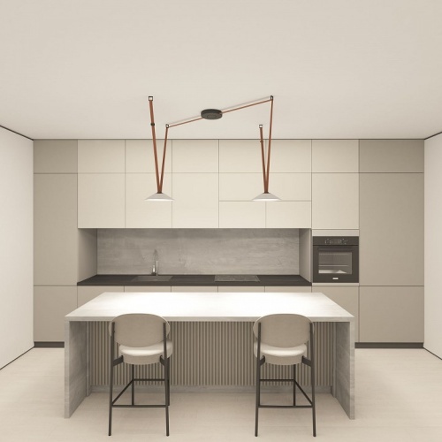 Накладной светильник Denkirs BELTY FLOW DK5565-WH+BK фото 2