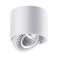 NOVOTECH 358813 OVER NT21 432 белый Светильник накладной светодиодный IP20 LED 18W 1600Лм 4000K 220V GESSO