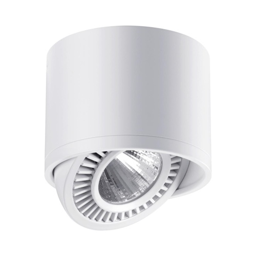 NOVOTECH 358813 OVER NT21 432 белый Светильник накладной светодиодный IP20 LED 18W 1600Лм 4000K 220V GESSO