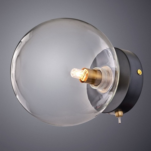 Настенный светильник Arte Lamp VINCENT A7790AP-1BK фото 2 Настенный светильник Arte Lamp VINCENT A7790AP-1BK фото 2