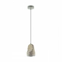 ODEON LIGHT 7010/1C L-VISION ODL25 193 Подвесной светильник серый/керамогранит IP20 LED 1*5W 3000K 220V PIETRA