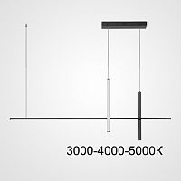 Подвесной светильник SQUIRREL L120 Black Трехцветный свет