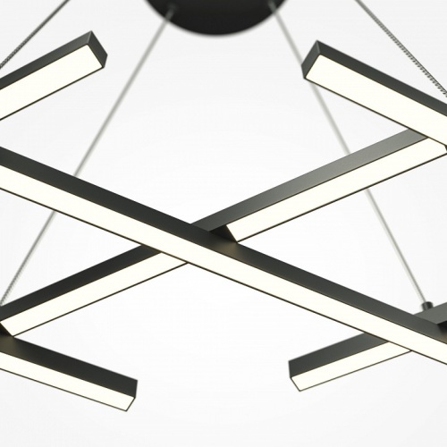 Подвесная люстра Maytoni Halo MOD244PL-L50BK фото 5