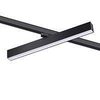 NOVOTECH 358855 PORT NT22 308 черный Светильник трехфазный трековый светодиодный IP20 LED 4000K 30W 220V ITER