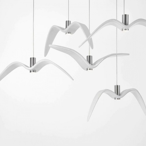 Подвесной светильник Brokis Night Birds white фото 9