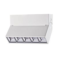 NOVOTECH 358321 OVER NT19 380 белый Светильник накладной IP33 LED 4000К 13W 110-265V EOS
