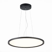 ST602.443.56 Светильник подвесной Черный LED 1*56W 4000K 5 040Lm Ra>80 120 IP20 D600xH36 185-265V