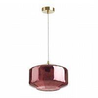 ODEON LIGHT 4782/1 PENDANT ODL21 409 бордовый/бронзовый Подвес E27 60W BINGA