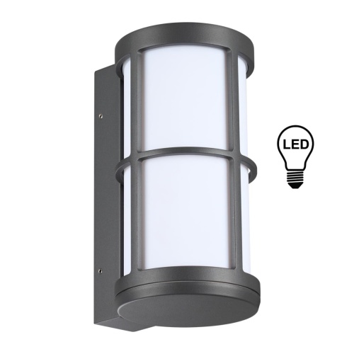 NOVOTECH 370775 STREET NT21 666 Светильник ландшафтный настенный IP54 E27 18W 220-240V ZEBRA