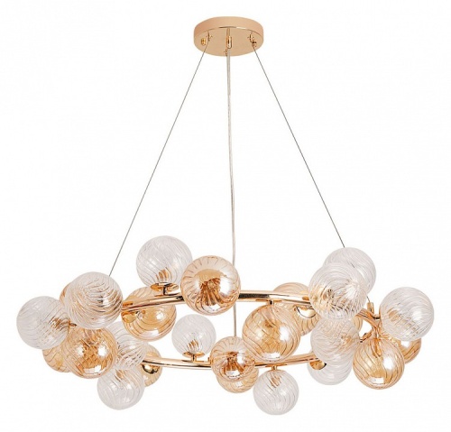Подвесная люстра Arte Lamp ETEREO A5261LM-25GO фото 2 Подвесная люстра Arte Lamp ETEREO A5261LM-25GO фото 2
