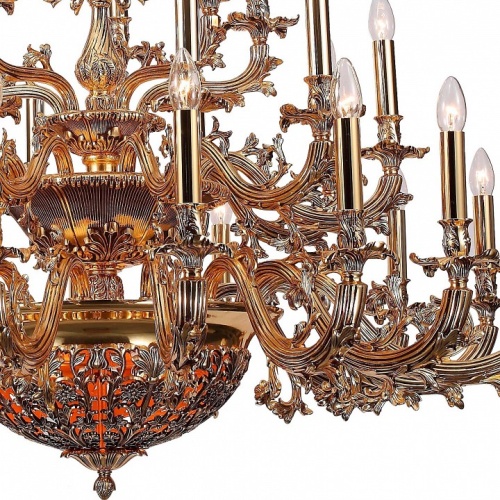 Подвесная люстра Lucia Tucci Firrnze FIRENZE 1780.30.3 antique gold фото 2