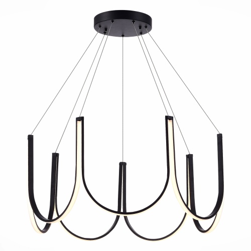SL6202.403.01 Светильник подвесной ST-Luce Черный LED 1*90W 3000K SL6202.403.01 Светильник подвесной ST-Luce Черный LED 1*90W 3000K