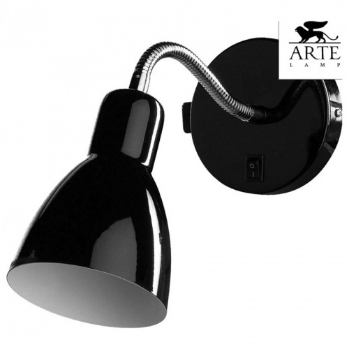 Бра Arte Lamp Dorm A1408AP-1BK фото 2