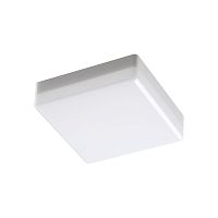 NOVOTECH 358686 OVER NT21 591 белый Светильник накладной влагозащищенный IP54 LED 4000K 10W 100-240V PANDORA