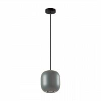 ODEON LIGHT 5060/1EA PENDANT ODL24 377 темн.зеленый/черный/металл Подвес GU10 LED 4W COCOON