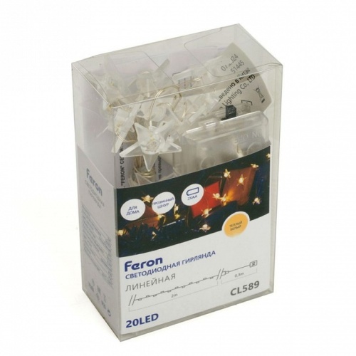Гирлянда с насадками Feron CL589 51445 фото 6 Гирлянда с насадками Feron CL589 51445 фото 6