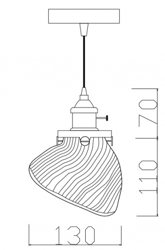 Подвесной светильник Loft Sea Shell фото 3