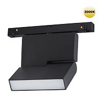 NOVOTECH 359205 SHINO NT23 171 черный Трековый светильник для низков. шинопровода IP20 LED 3000К 10W 48V 800Лм FLUM
