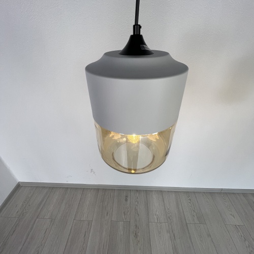 Подвесной светильник NORD A D18 White/Amber фото 2 Подвесной светильник NORD A D18 White/Amber фото 2