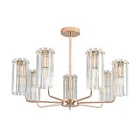 LUMION 8347/7 CLASSI LN26 155 золото/прозрачный, металл/хрусталь Люстра потолочная E14 7*40W 220V FAVLA