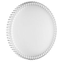 SONEX 7673/ELN PALE SN 198 Светильник пластик/белый/прозрачный LED 76Вт 3000/4000/6000К D490 IP43 CCT ATIKO