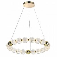 ODEON LIGHT 5008/60L L-VISION ODL24 571 золотой/металл/акрил Люстра LED 60W 4000K 5058лм CRYSTAL