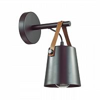 LUMION 3641/1W LOFTI LN18 225 матовый черный Бра E27 60W 220V TRISTEN