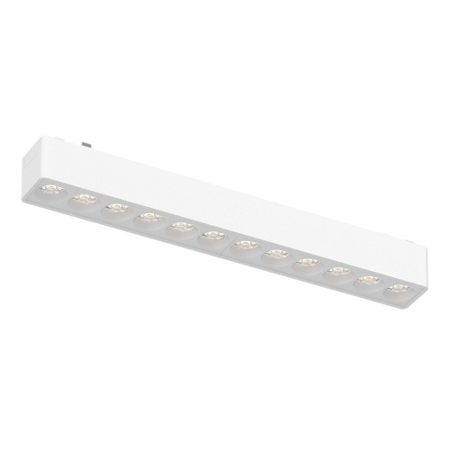 ST673.536.12 Магнитный трековый светильник Белый LED 1*12W 3000K 710Lm Ra>90 36° IP20 L230xW26xH24 48V