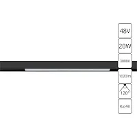 Магнитный трековый светильник Arte Lamp LINEA A4673PL-1BK