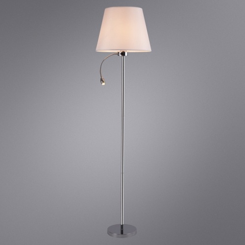 Торшер с подсветкой Arte Lamp Elba A2581PN-2CC фото 2