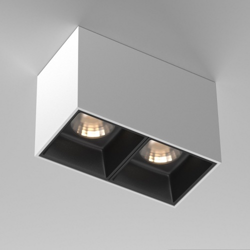 Накладной светильник Maytoni Technical Alfa LED C065CL-02-L12W3K-W фото 2 Накладной светильник Maytoni Technical Alfa LED C065CL-02-L12W3K-W фото 2
