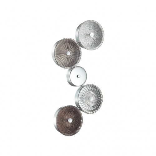 ODEON LIGHT EXCLUSIVE 5416/25WL L-VISION ODL_EX23 145 хром/разноцветный металл/стекло Бра LED 25W 4000K CARAMELLA