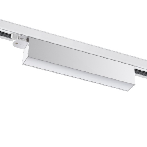 NOVOTECH 358838 PORT NT22 306 белый Светильник трехфазный трековый светодиодный IP20 LED 4000K 18W 220V ITER
