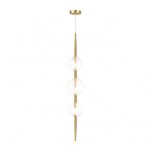 4981/3 PENDANT ODL22 356 бронзовый/прозрачный/стекло Подвес G9 3*5W LAZIA