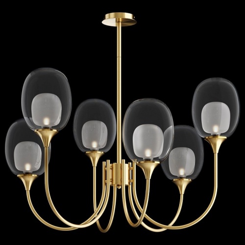 Люстра на штанге Maytoni Aura MOD016PL-06BS фото 2